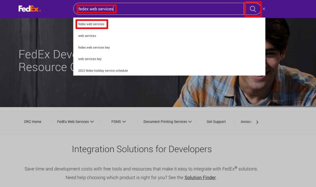 HIROGETEでFedExと連携するための情報取得する方法