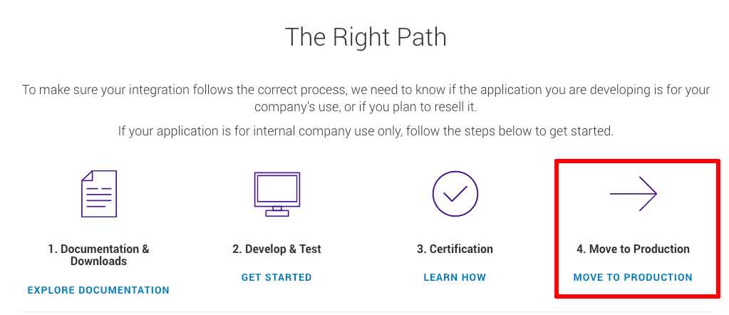 HIROGETEでFedexの連携をするための情報を取得する画面