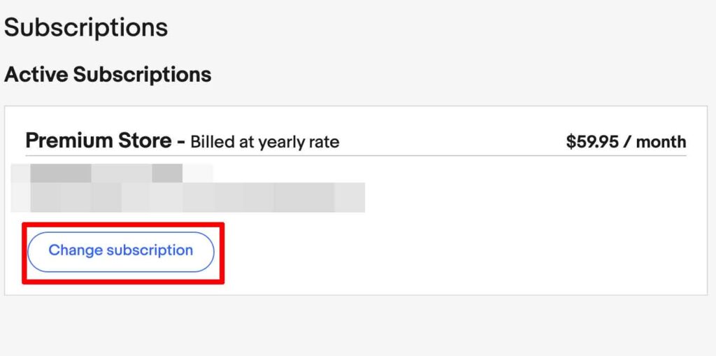 eBayのストアプランの変更方法