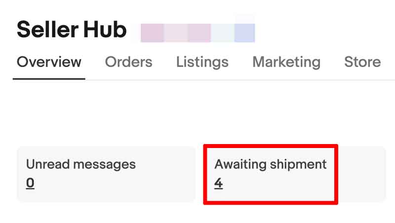 eBayで売れた商品の確認方法